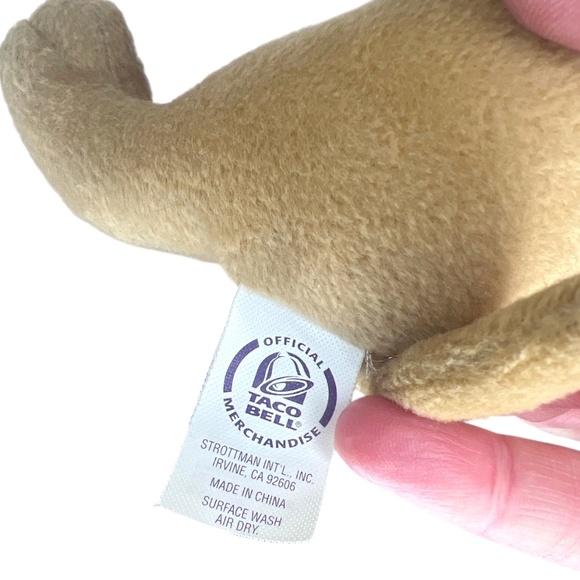 Vintage Taco Bell Yo Quiero Wanted Chalupa Talking Chihuahua Plush Toy Dog - Picture 5 of 6